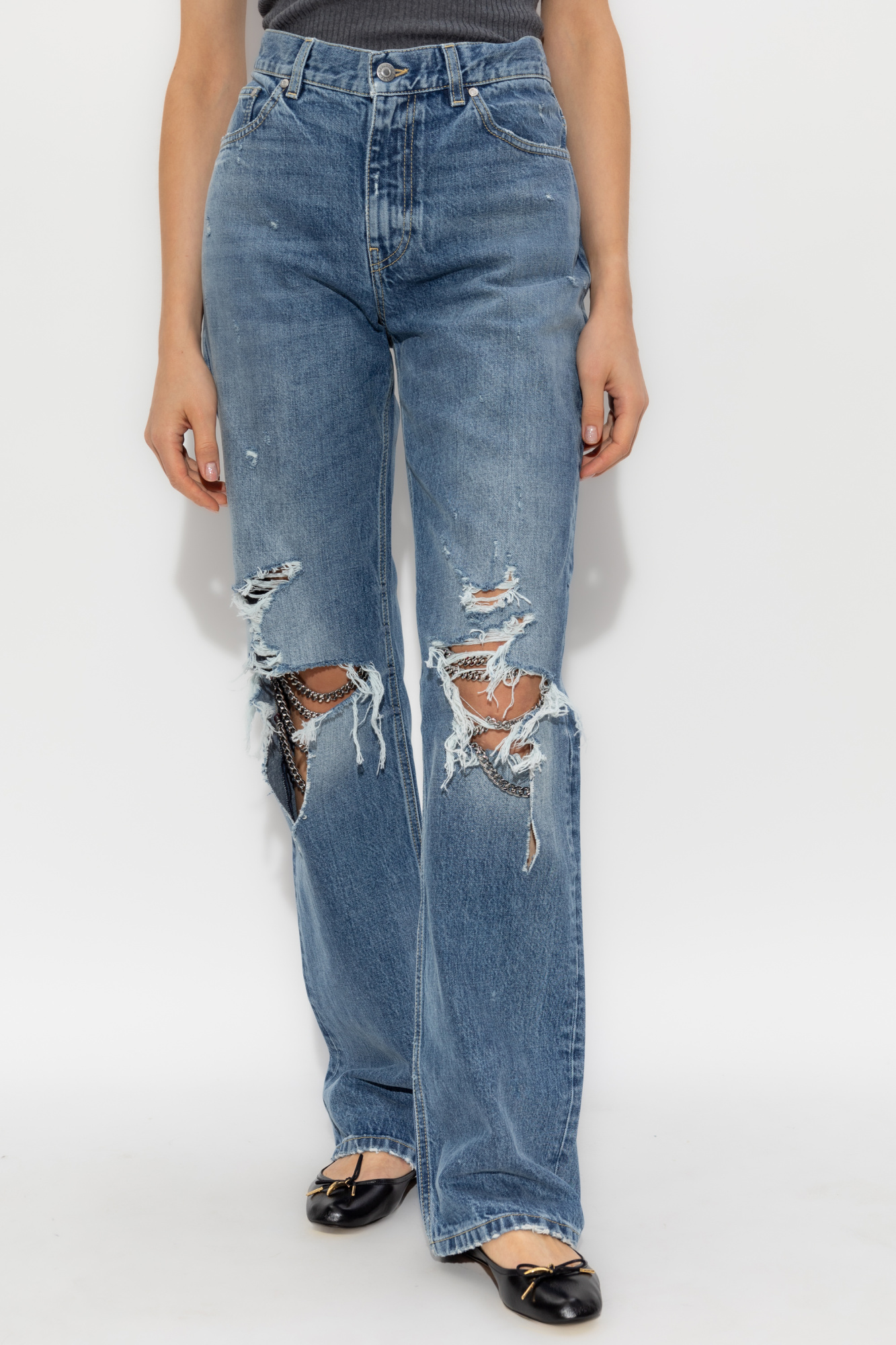 Stella McCartney Jeans with vintage effect | Women's